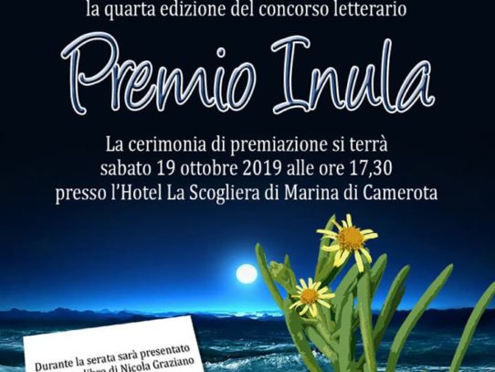 SCRITTORI E ARTISTI DA TUTTA ITALIA A CAMEROTA PER IL PREMIO INULA