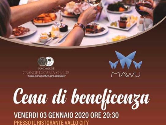 MAWU: CENA DI BENEFICENZA DEL NUOVO ANNO